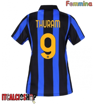 Inter Milan Marcus Thuram #9 Prima Maglia Femmina 2026-27 Manica Corta Inter Milan Marcus Thuram #9 Prima Maglia Femmina 2026-27 Manica Corta